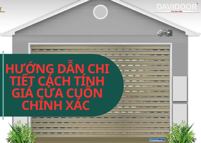 Cách tính giá cửa cuốn