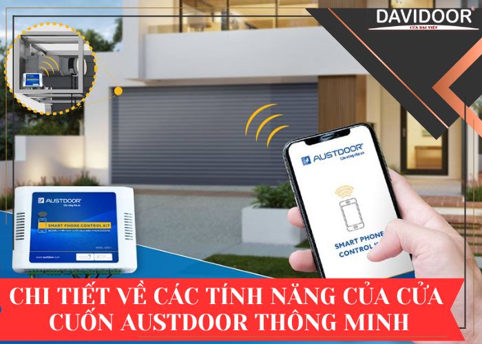 cửa cuốn Austdoor thông minh